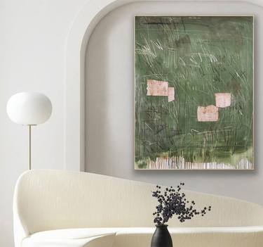 Original Contemporary Abstract Painting by Jolina Anthony