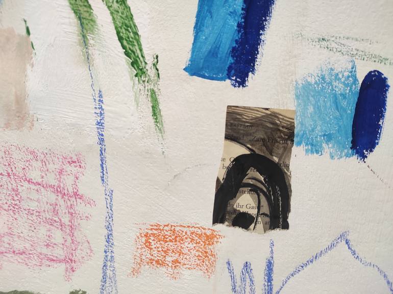 Original Contemporary Abstract Painting by Jolina Anthony