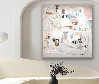 Original Contemporary Abstract Paintings by Jolina Anthony