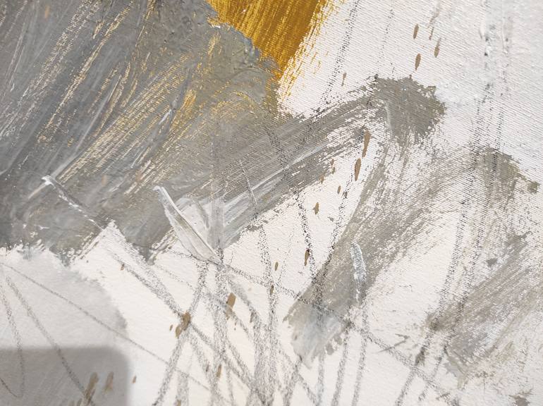 Original Fine Art Abstract Painting by Jolina Anthony