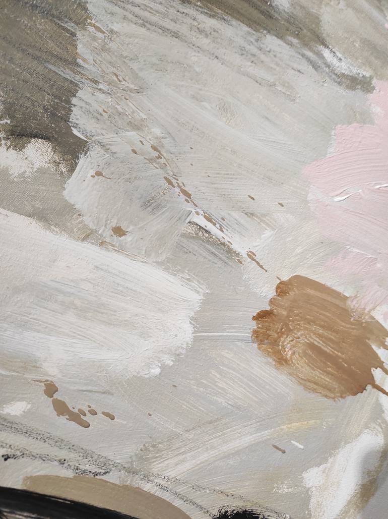 Original Fine Art Abstract Painting by Jolina Anthony