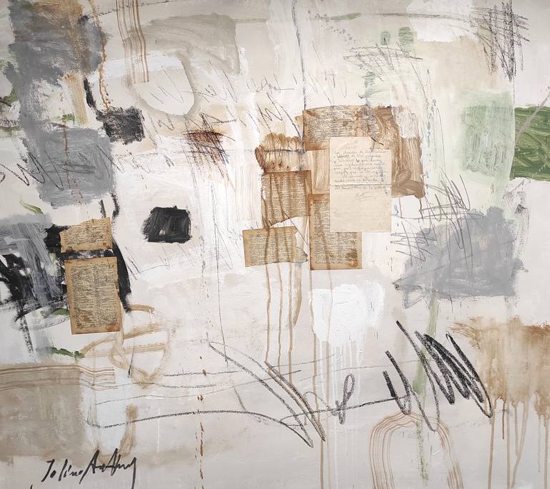 Original Contemporary Abstract Painting by Jolina Anthony
