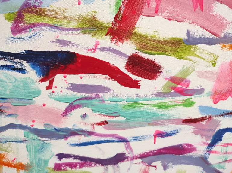 Original Contemporary Abstract Painting by Jolina Anthony