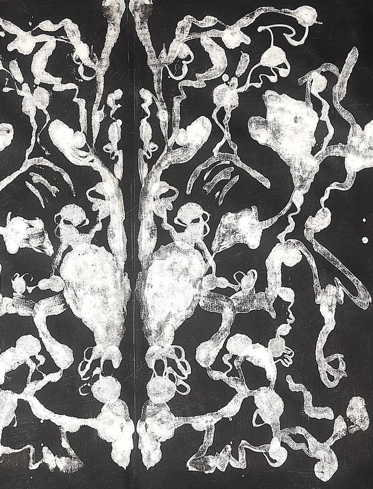 Original Contemporary Abstract Painting by Jolina Anthony