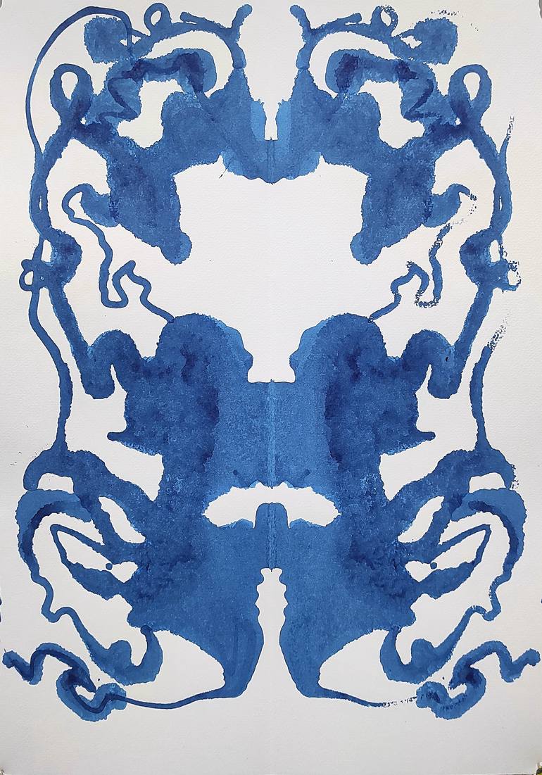 Original Modernism Abstract Painting by Jolina Anthony