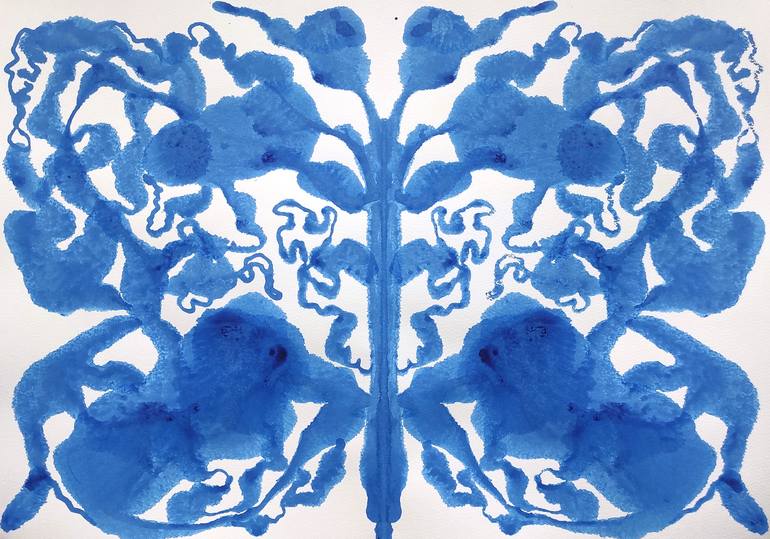 Original Abstract Animal Painting by Jolina Anthony