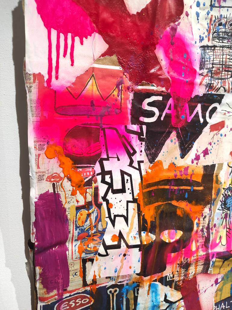 Original Abstract Pop Culture/Celebrity Painting by Jolina Anthony