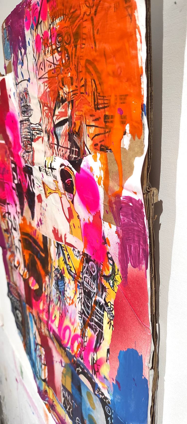 Original Abstract Pop Culture/Celebrity Painting by Jolina Anthony