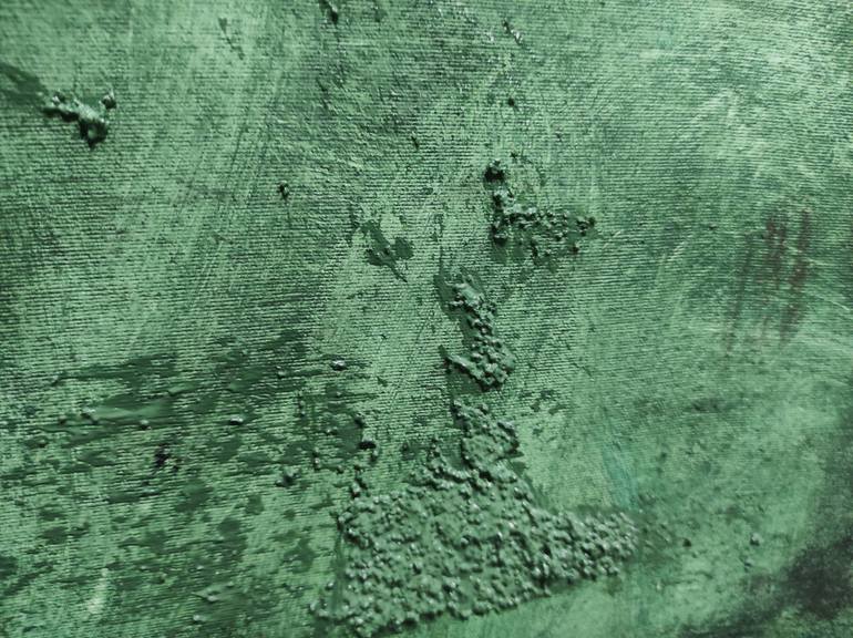 Original Fine Art Abstract Painting by Jolina Anthony