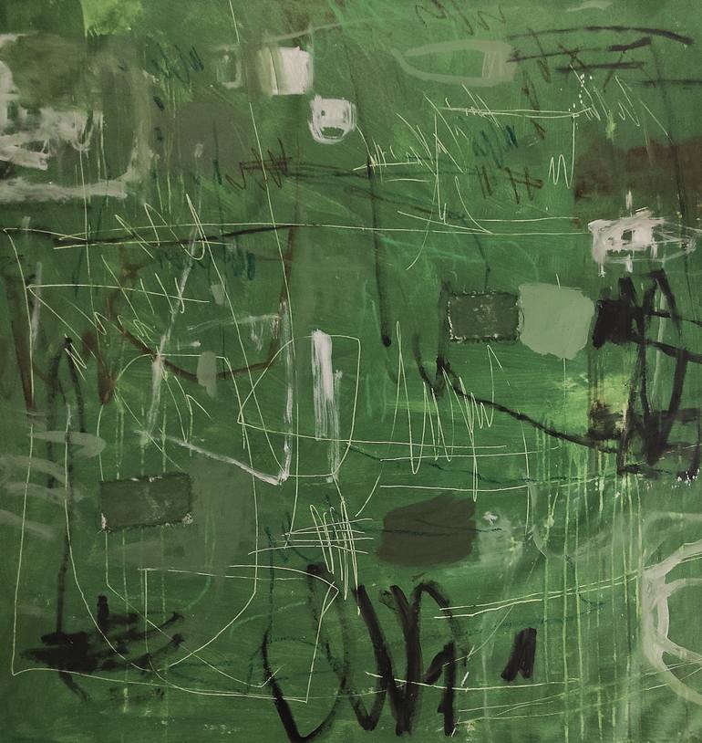 Original Contemporary Abstract Painting by Jolina Anthony