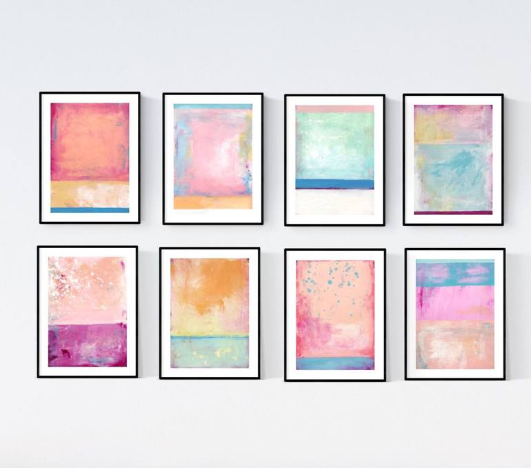 Original Abstract Expressionism Abstract Paintings by Jolina Anthony