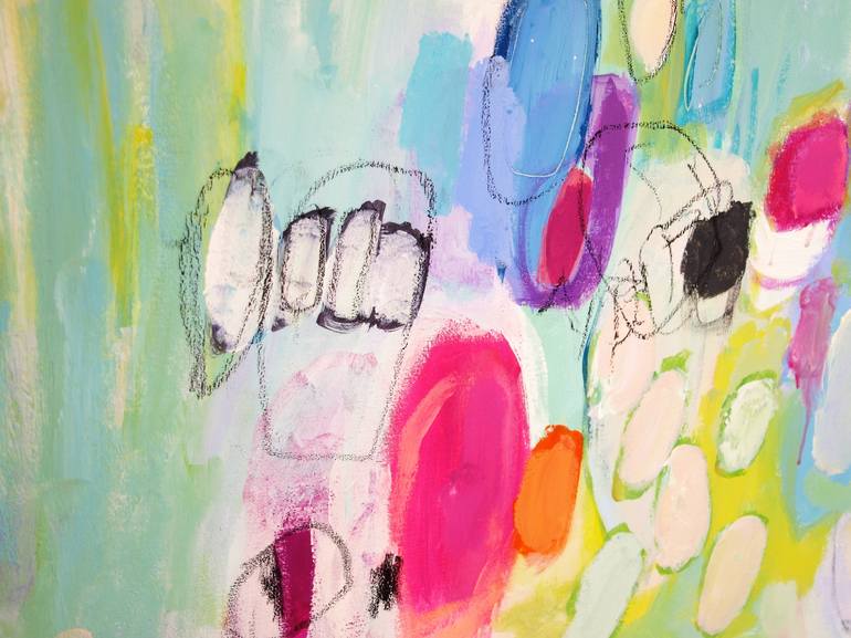 Original Abstract Painting by Jolina Anthony