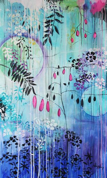 Original Abstract Paintings by Jolina Anthony