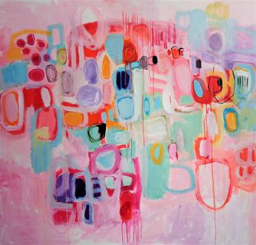 Original Abstract Paintings by Jolina Anthony