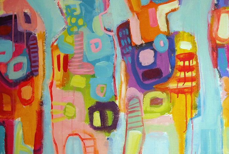 Original Abstract Painting by Jolina Anthony