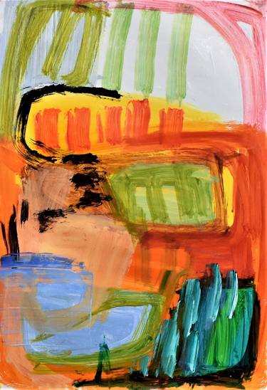 Print of Abstract Paintings by Jolina Anthony