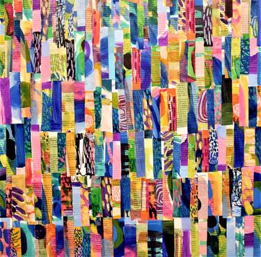 Original Abstract Collage by Jolina Anthony