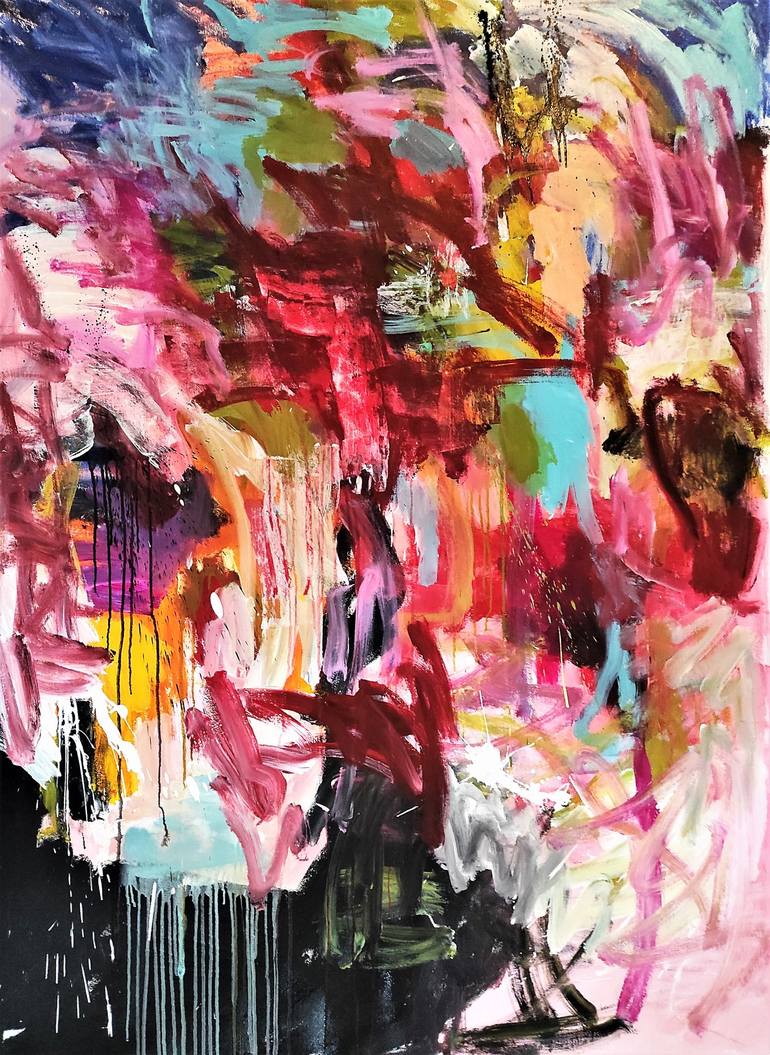 Original Abstract Painting by Jolina Anthony