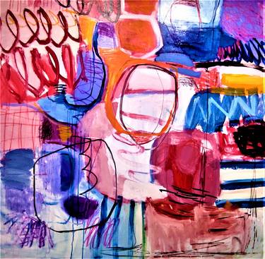 Original Abstract Paintings by Jolina Anthony