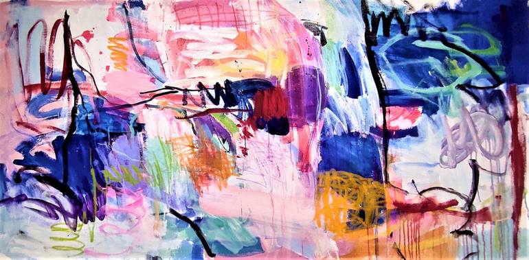 Original Abstract Painting by Jolina Anthony