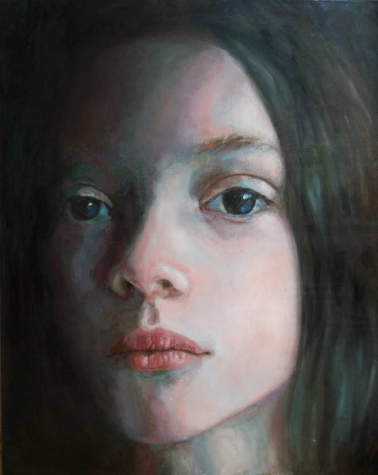 Portrait Painting by Magda Vacariu | Saatchi Art