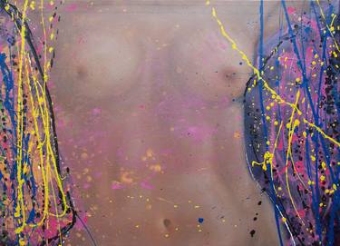Original Nude Paintings by William Rafael Marquina Buitrago