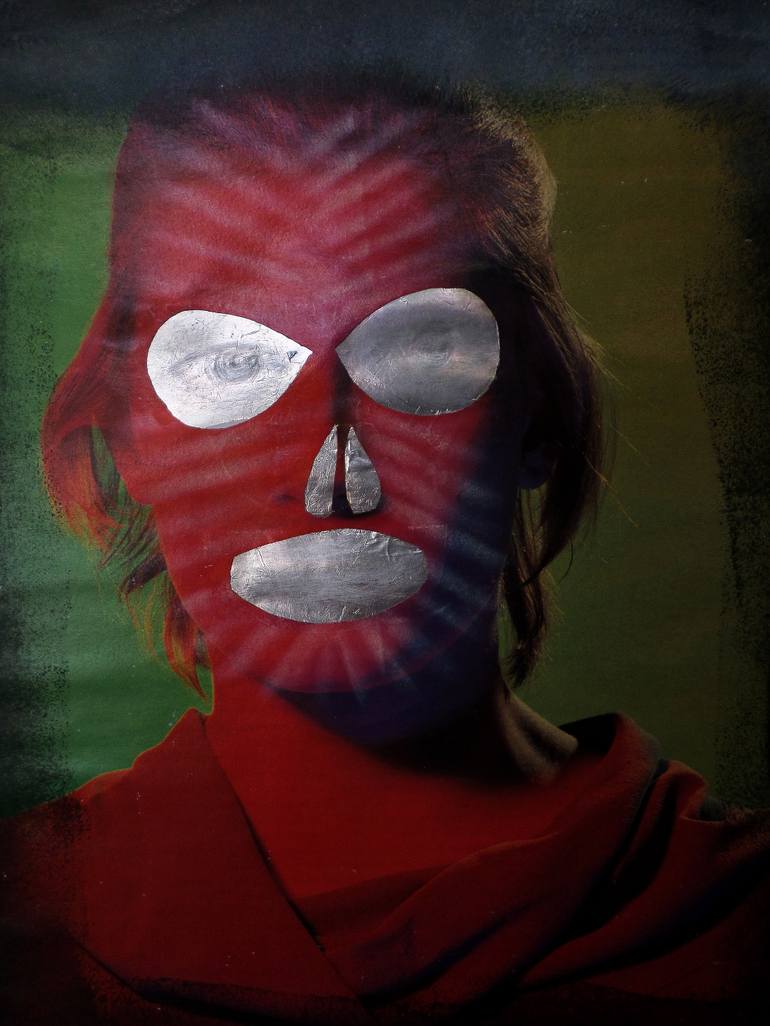 Original Conceptual Women Drawing by William Rafael Marquina Buitrago