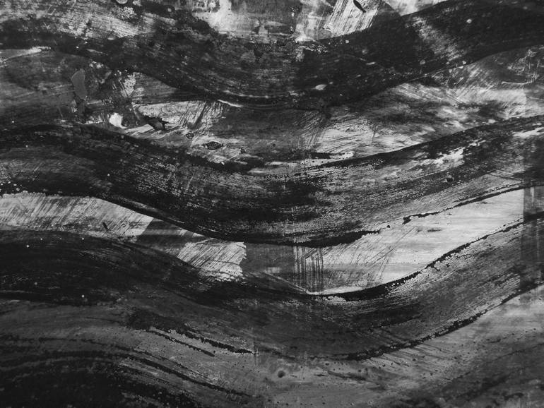 Original Abstract Nature Painting by William Rafael Marquina Buitrago