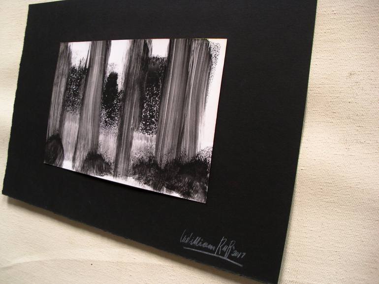 Original Abstract Expressionism Fantasy Mixed Media by William Rafael Marquina Buitrago