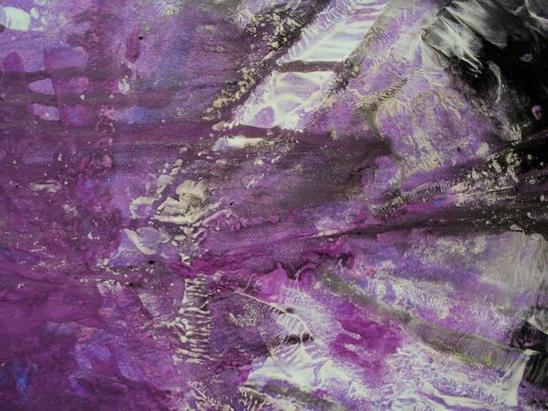 Original Abstract Expressionism Abstract Painting by William Rafael Marquina Buitrago