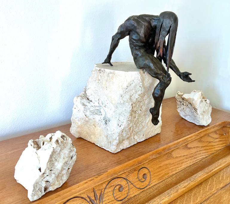 Original Expressionism Religion Sculpture by Tim Holmes