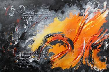 Original Modern Abstract Drawings by Ulla Mersch