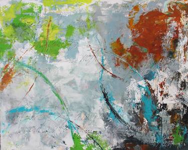 Original Modern Abstract Paintings by Ulla Mersch