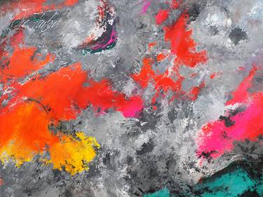 Original Abstract Paintings by Ulla Mersch