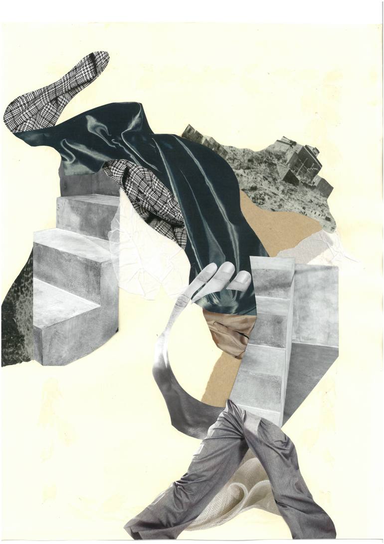 Original Conceptual Architecture Collage by Lilya Chavaga