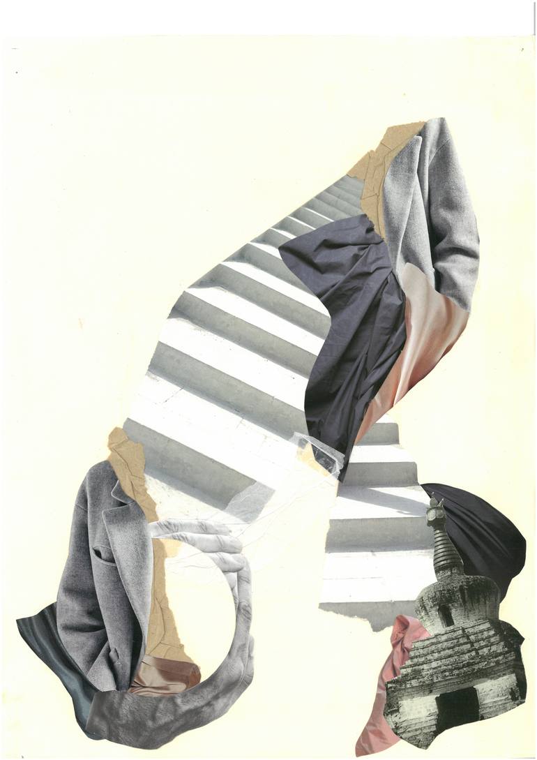 Original Conceptual Architecture Collage by Lilya Chavaga