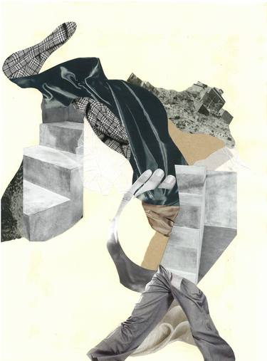 Print of Abstract Places Collage by Lilya Chavaga