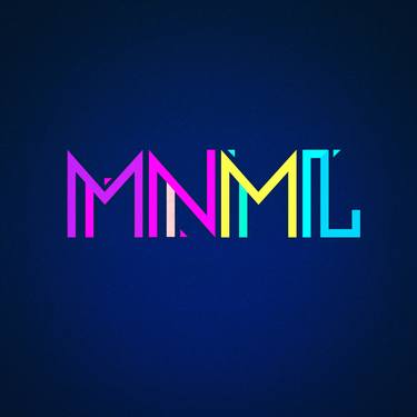 Minimal Type (Colorful Edm) Typography - Design thumb