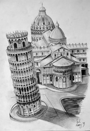Print of Architecture Drawings by Paul Murray