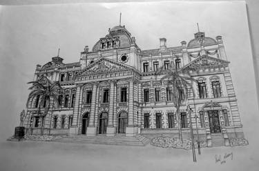 Print of Realism Architecture Drawings by Paul Murray
