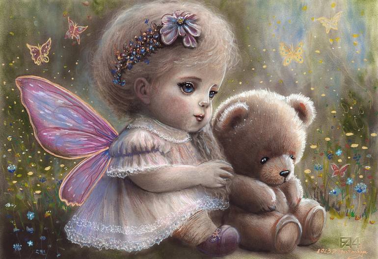 Cute Teddy Bear | Art Print