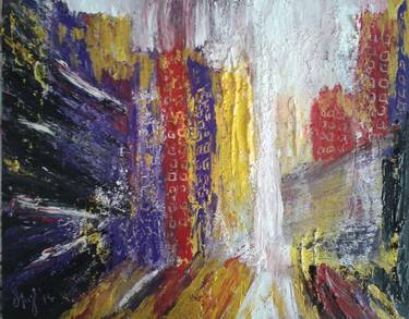 Original Abstract Expressionism Abstract Paintings by Katharina May