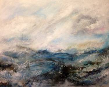 Original Expressionism Seascape Paintings by Claire Bissell