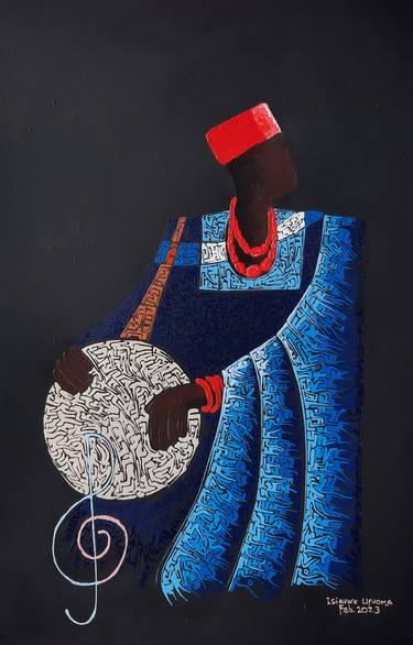 Original Abstract Paintings by Isiavwe Ufuoma