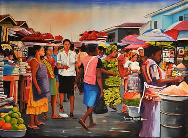 Print of Realism World Culture Paintings by Isiavwe Ufuoma