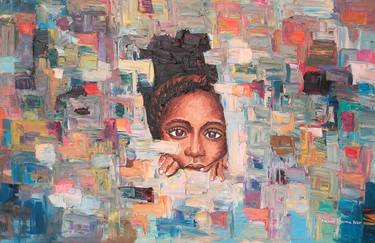 Original Children Paintings by Isiavwe Ufuoma