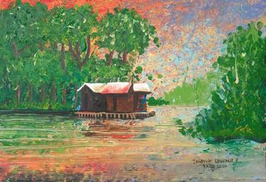 Original Landscape Paintings by Isiavwe Ufuoma