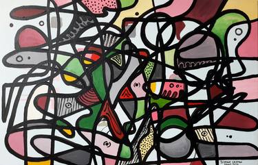 Original Abstract Paintings by Isiavwe Ufuoma