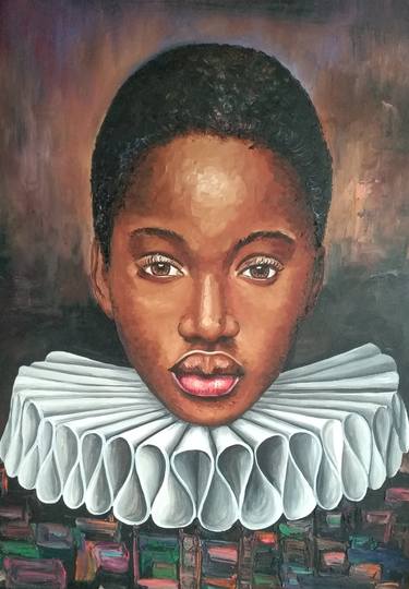 Original Conceptual World Culture Paintings by Isiavwe Ufuoma
