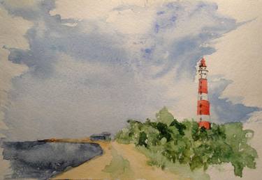 Landscape with lighthouse thumb